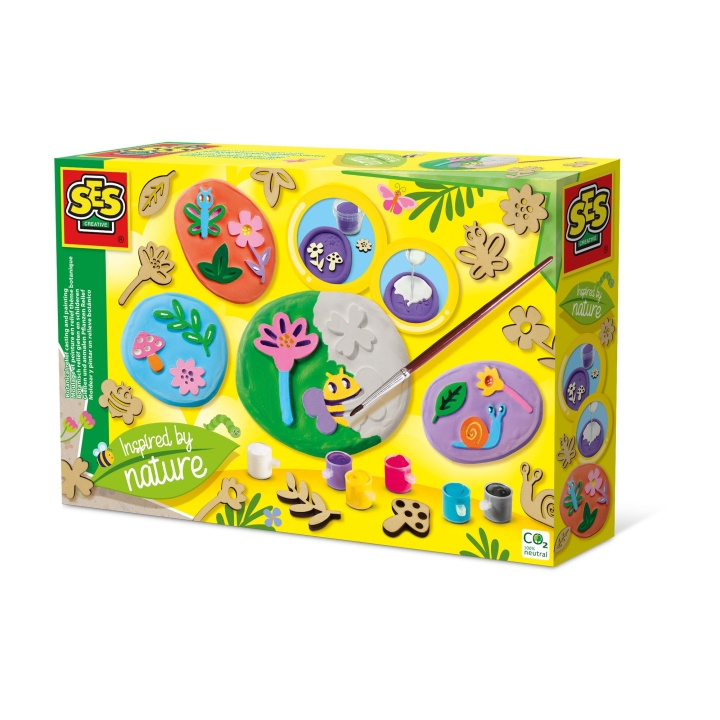 SES Creative Casting and Painting - Inspired by nature - (S14036) in the group TOYS, KIDS & BABY PRODUCTS / Toys / Crafts at TP E-commerce Nordic AB (C88072)