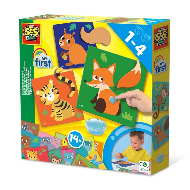 SES Creative My first - Sticking Animal Tails - (S14403) in the group TOYS, KIDS & BABY PRODUCTS / Toys / Crafts at TP E-commerce Nordic AB (C88076)