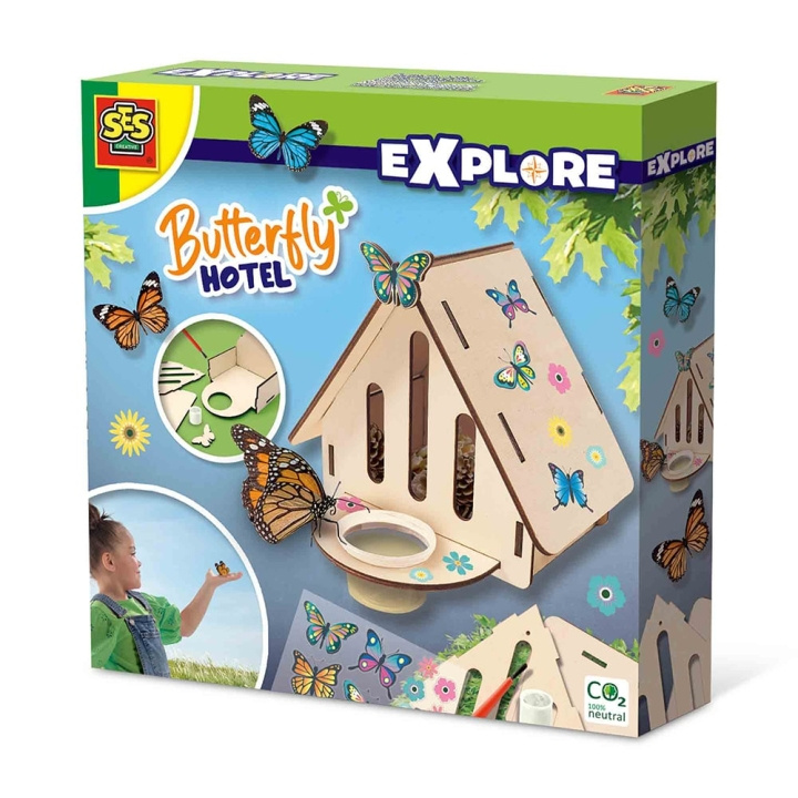 SES Creative Insect Hotel - Butterflies - (S25204) in the group TOYS, KIDS & BABY PRODUCTS / Toys / Experiment & DIY at TP E-commerce Nordic AB (C88079)