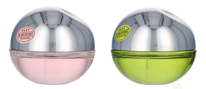 Donna Karan New York DKNY Be Delicious Fresh Blossom Duo Set 60 ml 2x30ml - Be Delicious & Be Delicious Fresh Blossom Edp Spray in the group BEAUTY & HEALTH / Fragrance & Perfume / Perfumes / Perfume for her at TP E-commerce Nordic AB (C88103)