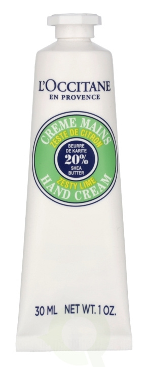 L\'Occitane Shea Butter Zesty Lime Hand Cream 30 ml in the group BEAUTY & HEALTH / Manicure / Pedicure / Hand Creams at TP E-commerce Nordic AB (C88139)