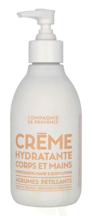 Compagnie De Provence Hand & Body Lotion 300 ml Sparkling Citrus in the group BEAUTY & HEALTH / Skin care / Body health / Body lotion at TP E-commerce Nordic AB (C88179)