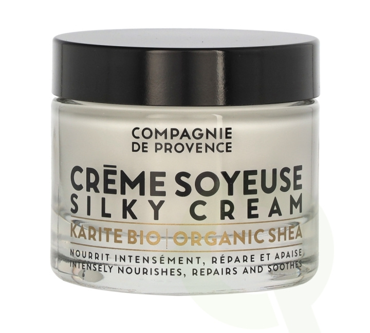 Compagnie De Provence Silky Cream 50 ml Organic Shea in the group BEAUTY & HEALTH / Skin care / Body health / Body lotion at TP E-commerce Nordic AB (C88192)