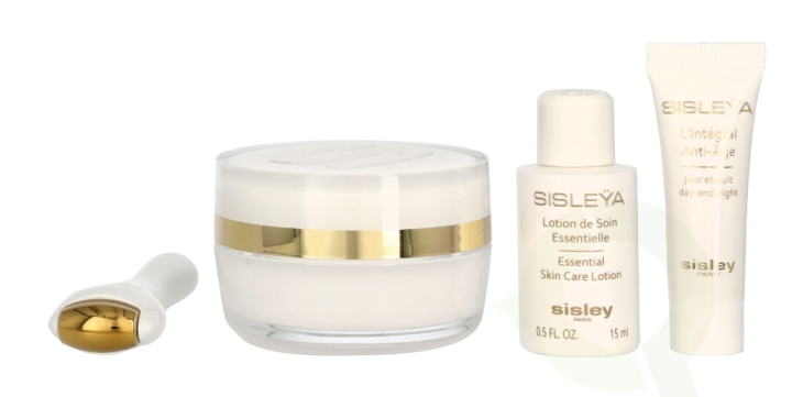 Sisley Sisleya L\'Integral Anti-Age Eye & Lip Con. Cr. Set 34 ml Discovery Program - Eye and Lip Contour Cream 15ml/Skin Care Lotion 15ml/Anti-Age 4ml/Massage Tool in the group BEAUTY & HEALTH / Skin care / Face / Eyes at TP E-commerce Nordic AB (C88202)