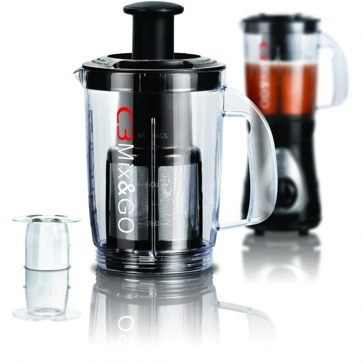 C3 Mix&Go Blender- & Juicer Jar in the group HOME, HOUSEHOLD & GARDEN / Household appliances / Food processor & Kitchen appliances / Mixer & Blenders at TP E-commerce Nordic AB (C88227)