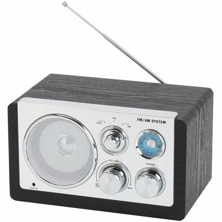 Denver AM/FM analog radio Svart in the group HOME ELECTRONICS / Audio & Picture / Home cinema, Hifi & Portable / Radio & Alarm clocks / Radio at TP E-commerce Nordic AB (C88267)