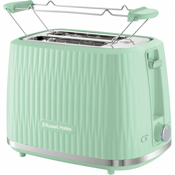 Russell Hobbs Brödrost 27374-56 Eden 2S Toaster Pistachio in the group HOME, HOUSEHOLD & GARDEN / Household appliances / Toasters & Bread grills / Toasters at TP E-commerce Nordic AB (C88279)