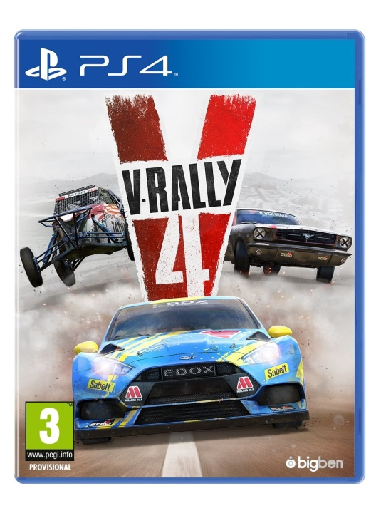 Bigben V-Rally 4 in the group HOME ELECTRONICS / Game consoles & Accessories / Sony PlayStation 4 / Games at TP E-commerce Nordic AB (C88303)