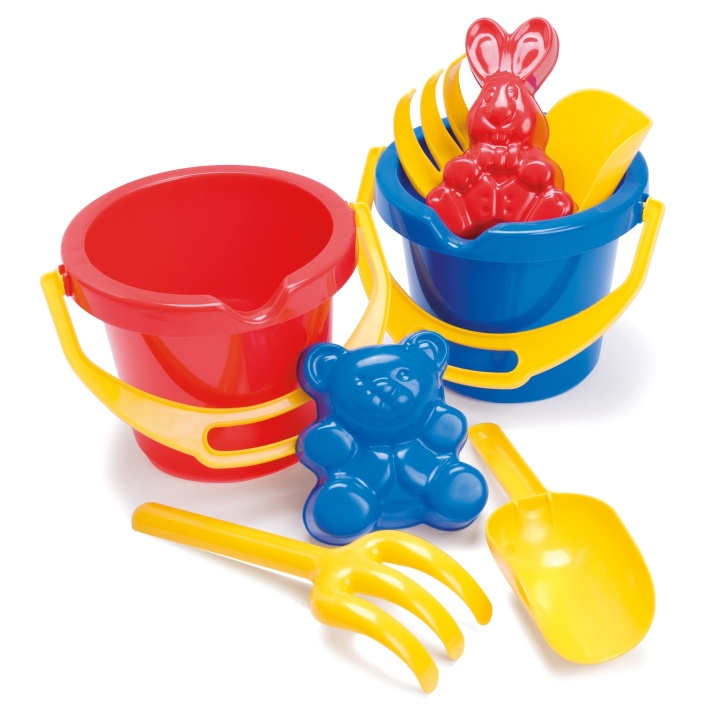 Dantoy Bucket Set in Net, 4 pcs (1429) in the group TOYS, KIDS & BABY PRODUCTS / Outdoor toys / Garden toys at TP E-commerce Nordic AB (C88304)