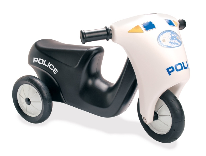 Dantoy Police Scooter with Rubberwheels (3333) in the group TOYS, KIDS & BABY PRODUCTS / Toys / Walking cars at TP E-commerce Nordic AB (C88309)