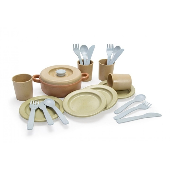 Dantoy BIOPlast Dinner Set (5600) in the group TOYS, KIDS & BABY PRODUCTS / Toys / Kitchen toys at TP E-commerce Nordic AB (C88310)