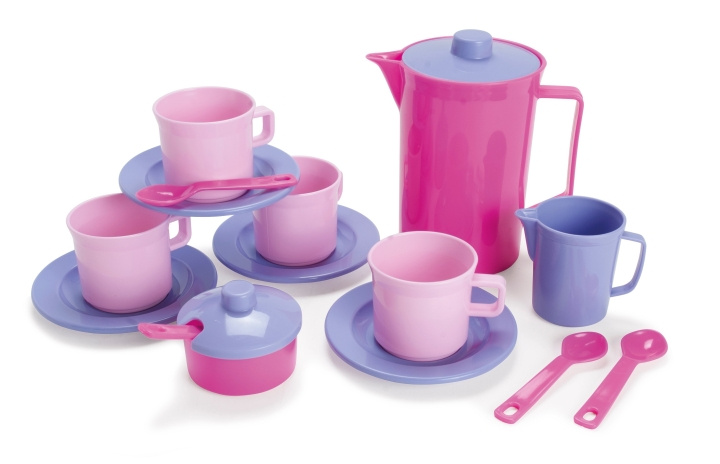 Dantoy Coffee set, Pink (4396) in the group TOYS, KIDS & BABY PRODUCTS / Toys / Kitchen toys at TP E-commerce Nordic AB (C88311)