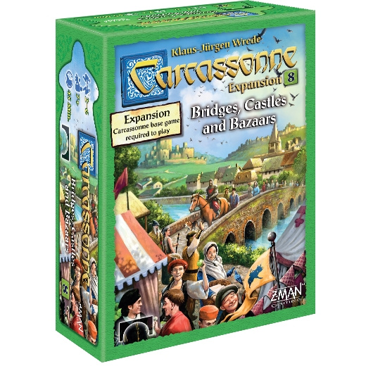 Carcassonne Bridges, Castles and Bazaars in the group TOYS, KIDS & BABY PRODUCTS / Toys / Board games / Family Games at TP E-commerce Nordic AB (C88334)