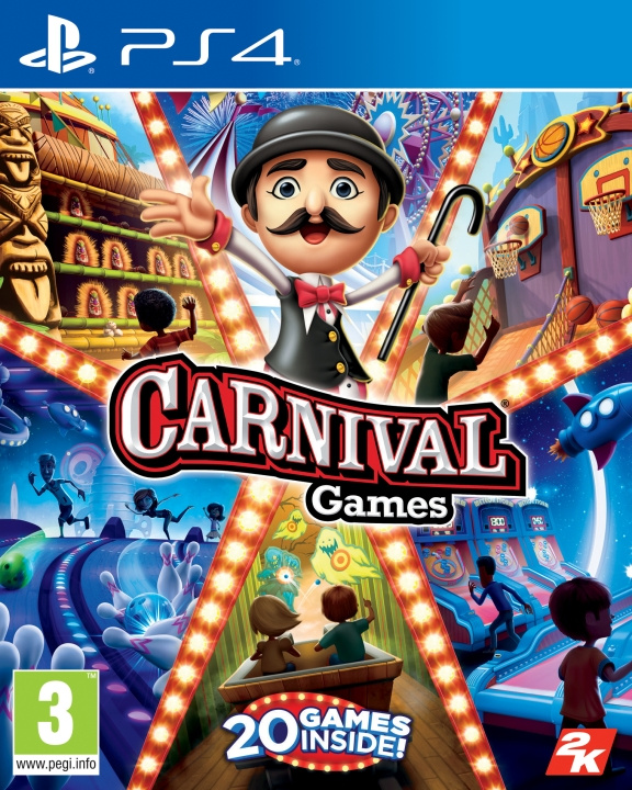 2K Games Carnival Games in the group HOME ELECTRONICS / Game consoles & Accessories / Sony PlayStation 4 at TP E-commerce Nordic AB (C88339)