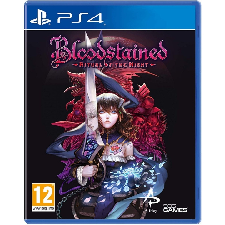 505 Games Bloodstained - Ritual of the Night in the group HOME ELECTRONICS / Game consoles & Accessories / Sony PlayStation 4 / Games at TP E-commerce Nordic AB (C88343)