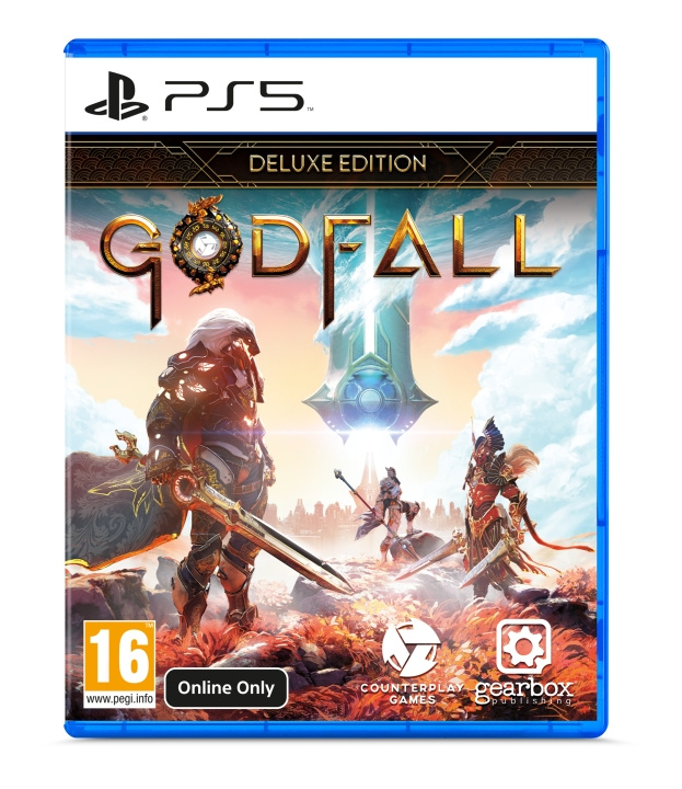 Godfall (Deluxe Edition) in the group HOME ELECTRONICS / Game consoles & Accessories / Sony PlayStation 5 / Games at TP E-commerce Nordic AB (C88380)