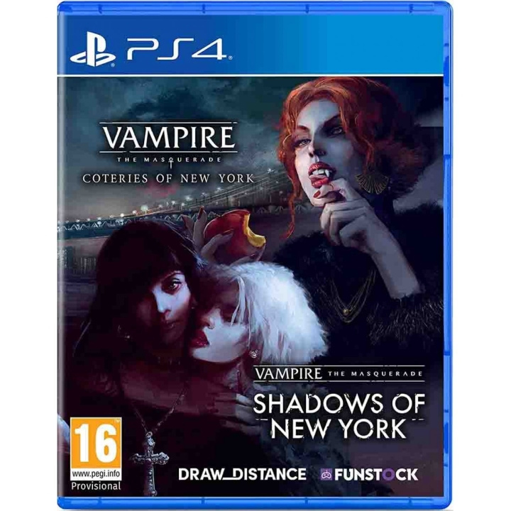 Badland Games Vampire: The Masquerade - Coteries of New York + Shadows of New York (Collector\'s Edition) in the group HOME ELECTRONICS / Game consoles & Accessories / Sony PlayStation 4 / Games at TP E-commerce Nordic AB (C88397)