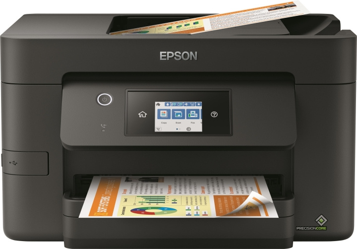 Epson WorkForce Pro WF-3825DWF multifunktion Printer in the group COMPUTERS & PERIPHERALS / Printers & Accessories / Printers / 3D printers & Accessories / Skrivare at TP E-commerce Nordic AB (C88412)