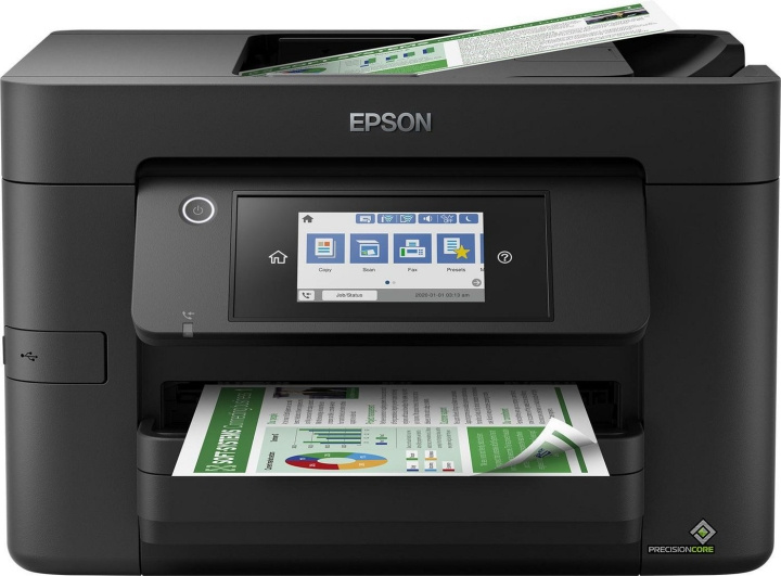 Epson WorkForce Pro WF-4820DWF Multifunction Printer in the group COMPUTERS & PERIPHERALS / Printers & Accessories / Printers / 3D printers & Accessories / Skrivare at TP E-commerce Nordic AB (C88429)