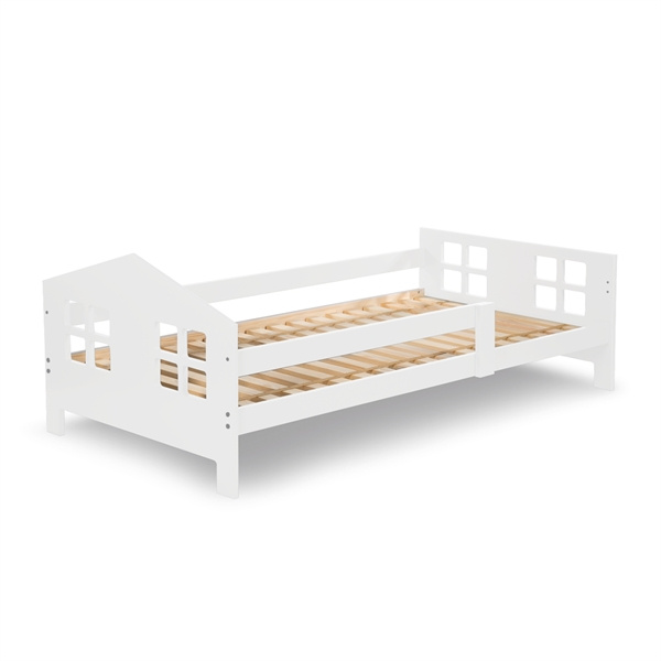 Babytrold House Bed Junoir 80x160 cm - White in the group TOYS, KIDS & BABY PRODUCTS / Children\'s room / Childrens beds at TP E-commerce Nordic AB (C88443)