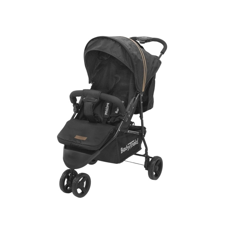 Babytrold Easy Go Prams - Black in the group TOYS, KIDS & BABY PRODUCTS / Strollers & Accessories at TP E-commerce Nordic AB (C88453)