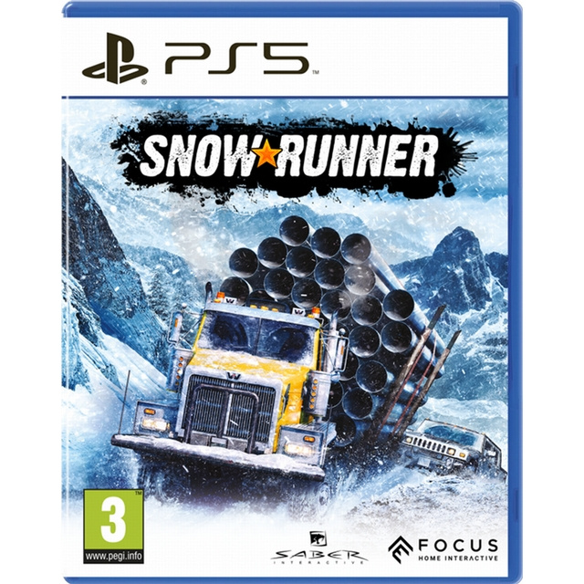 Focus SnowRunner: A MudRunner in the group HOME ELECTRONICS / Game consoles & Accessories / Sony PlayStation 5 / Games at TP E-commerce Nordic AB (C88458)