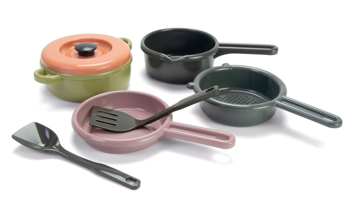 Dantoy Green Bean - Pot Set (2606) in the group TOYS, KIDS & BABY PRODUCTS / Toys / Kitchen toys at TP E-commerce Nordic AB (C88477)