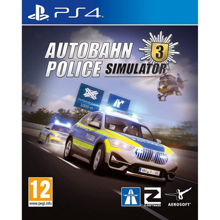 Aerosoft Autobahn Police Simulator 3 in the group HOME ELECTRONICS / Game consoles & Accessories / Sony PlayStation 4 / Games at TP E-commerce Nordic AB (C88482)