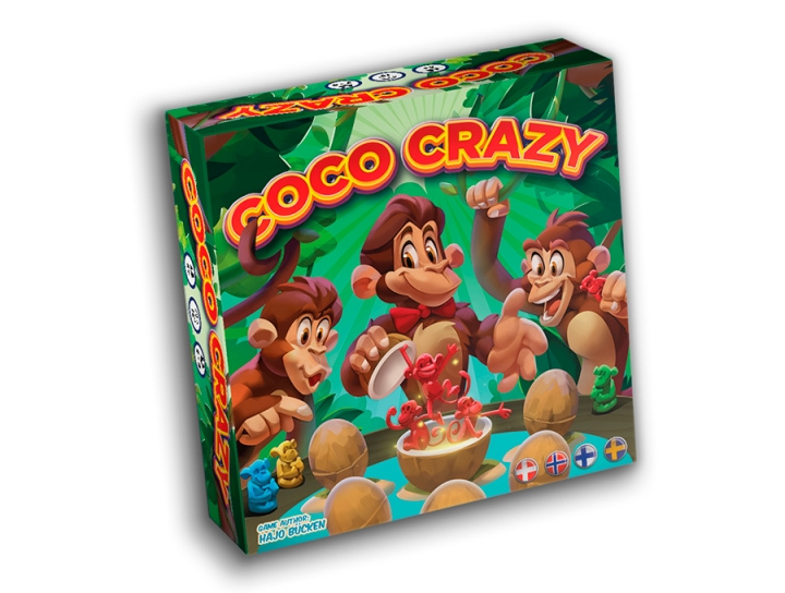 Board games Coco Crazy (Nordic) in the group TOYS, KIDS & BABY PRODUCTS / Games / Board games at TP E-commerce Nordic AB (C88487)