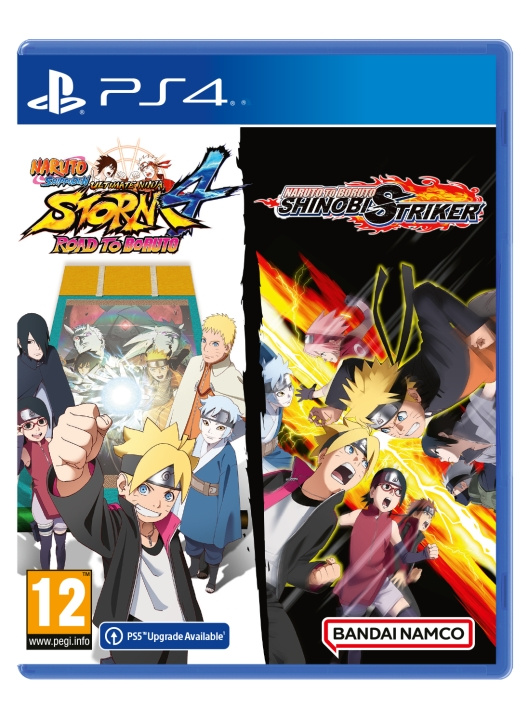 BANDAI NAMCO Naruto Shippuden Ultimate Ninja Storm 4, Road to Boruto + Naruto to Boruto Shinobi Striker in the group HOME ELECTRONICS / Game consoles & Accessories / Sony PlayStation 4 / Games at TP E-commerce Nordic AB (C88504)