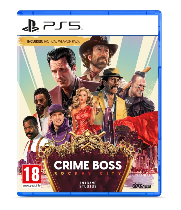 505 Games Crime Boss Rockay City in the group HOME ELECTRONICS / Game consoles & Accessories / Sony PlayStation 5 / Games at TP E-commerce Nordic AB (C88551)