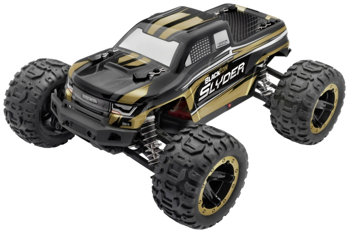 Blackzon Slyder MT 1/16 4WD Electric Monster Truck - Gold (540101) in the group TOYS, KIDS & BABY PRODUCTS / Radio controlled / RC cars at TP E-commerce Nordic AB (C88603)