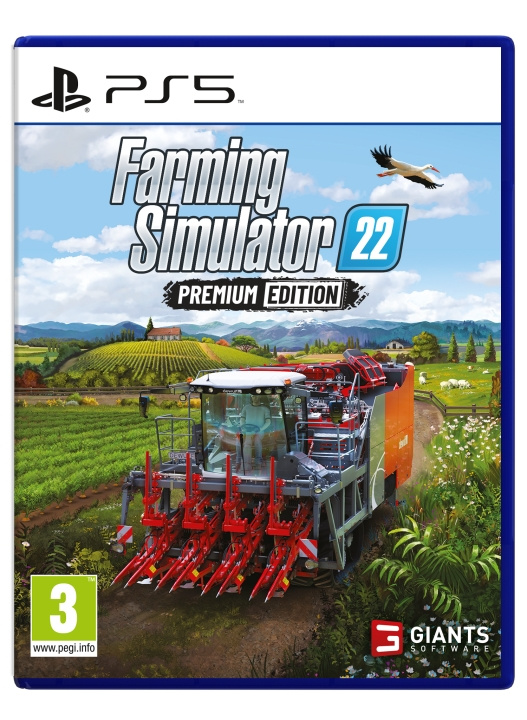 Giants Farming Simulator 22 Premium Edition in the group HOME ELECTRONICS / Game consoles & Accessories / Sony PlayStation 5 / Games at TP E-commerce Nordic AB (C88626)