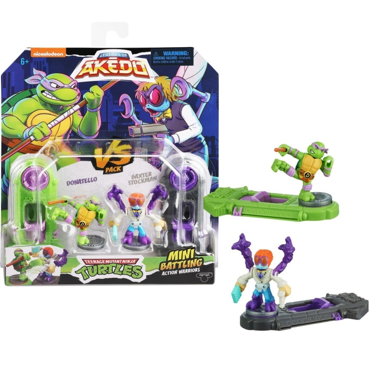 Akedo Teenage Mutant Ninja Turtle Versus Pack - asst. ( 20306 ) in the group TOYS, KIDS & BABY PRODUCTS / Toys / Figures, Miniatures & accessories at TP E-commerce Nordic AB (C88656)