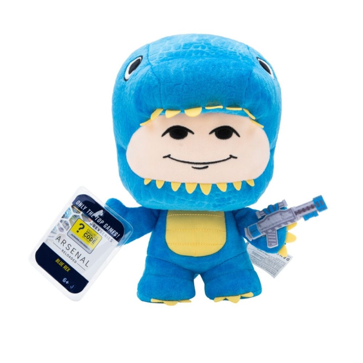 DEVSeries Collector Plush 20 cm - Blue Rex (244-0001) in the group TOYS, KIDS & BABY PRODUCTS / Baby toys / stuffed animals at TP E-commerce Nordic AB (C88684)