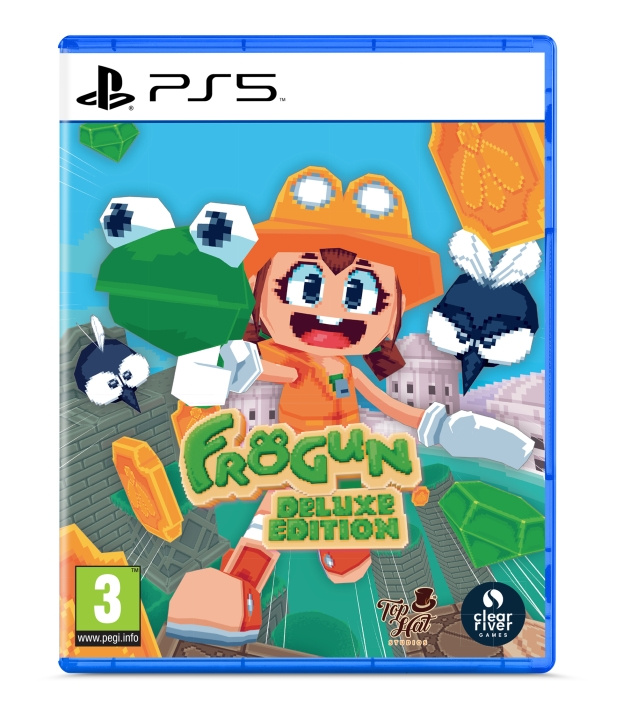 Clear River Games Frogun - Deluxe Edition in the group HOME ELECTRONICS / Game consoles & Accessories / Sony PlayStation 5 / Games at TP E-commerce Nordic AB (C88692)