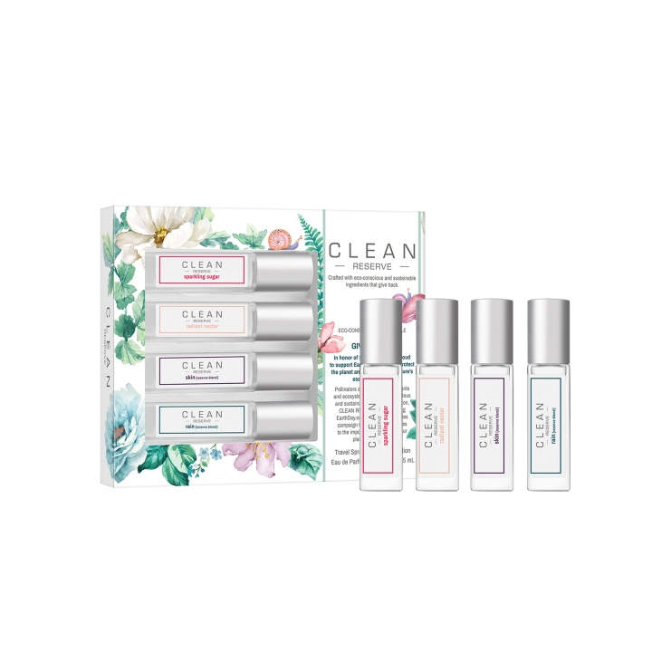 Clean Reserve Spring Layering Collection Giftset EDP 4 x 5 ml in the group BEAUTY & HEALTH / Gift sets / Gift sets for her at TP E-commerce Nordic AB (C88707)