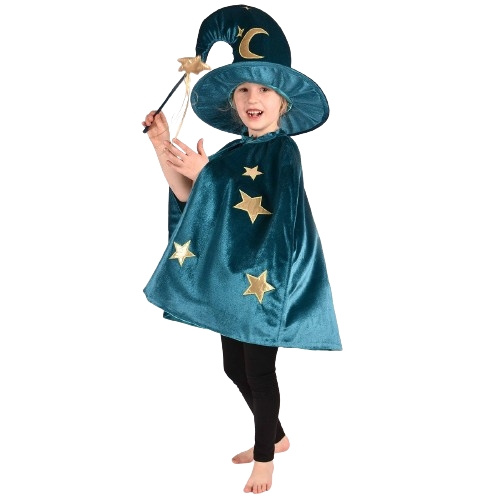 Den Goda Fen Velvet Wizard Set Deluxe (98-128 cm) (F77600) in the group TOYS, KIDS & BABY PRODUCTS / Toys / Masquerade costumes at TP E-commerce Nordic AB (C88813)