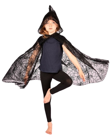 Den Goda Fen Spiderweb Cape (98-128 cm) (F7763) in the group TOYS, KIDS & BABY PRODUCTS / Toys / Masquerade costumes at TP E-commerce Nordic AB (C88820)