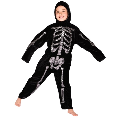 Den Goda Fen Deluxe Skeleton Jumpsuit (116 cm) (F77667L) in the group TOYS, KIDS & BABY PRODUCTS / Toys / Masquerade costumes at TP E-commerce Nordic AB (C88823)