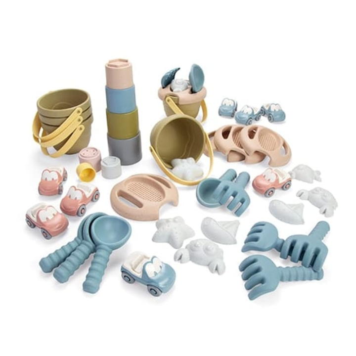 Dantoy TINY BIO sand set, 43 pcs (6970) in the group TOYS, KIDS & BABY PRODUCTS / Outdoor toys / Garden toys at TP E-commerce Nordic AB (C88845)