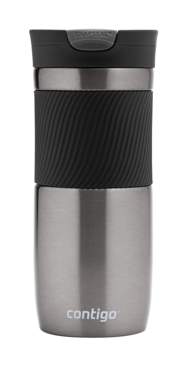 Contigo Byron Travel Mug 470ml - Gunmetal in the group Sport, leisure & Hobby / Outdoor recreation / Thermoses & Water Bottles at TP E-commerce Nordic AB (C88847)