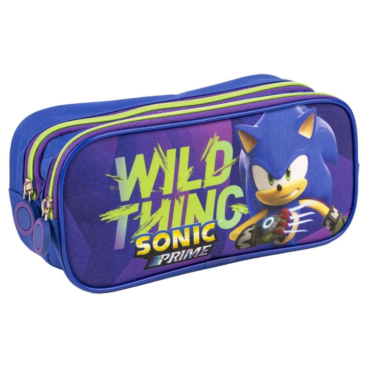 Cerda Pencil Case 2 Compartimentos - Sonic Prime (2700000804) in the group TOYS, KIDS & BABY PRODUCTS / Toys / Draw & Count at TP E-commerce Nordic AB (C88883)