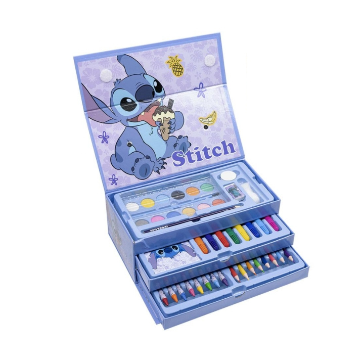 Cerda Colouring Stationery Set - Stitch (2700000827) in the group TOYS, KIDS & BABY PRODUCTS / Toys / Draw & Count at TP E-commerce Nordic AB (C88885)