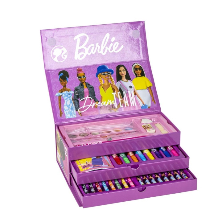 Cerda Colouring Stationery Set - Barbie (2700001217) in the group TOYS, KIDS & BABY PRODUCTS / Toys / Draw & Count at TP E-commerce Nordic AB (C88893)