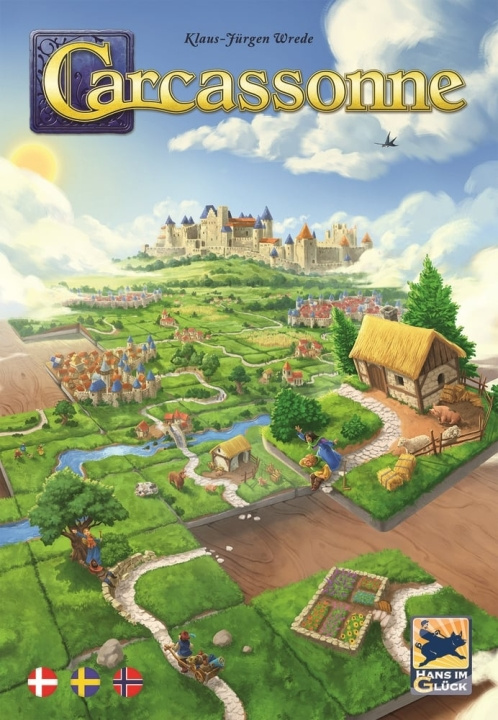 Carcassonne (Nordic) in the group TOYS, KIDS & BABY PRODUCTS / Toys / Board games / Family Games at TP E-commerce Nordic AB (C88951)