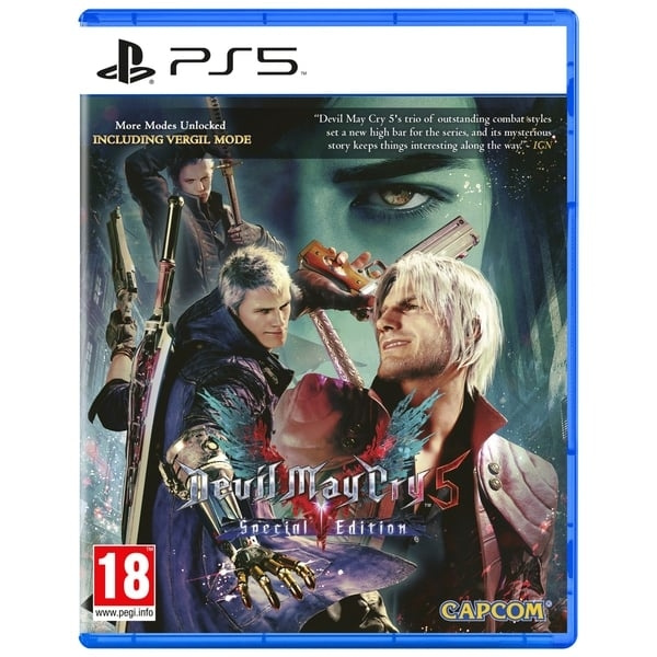 Capcom Devil May Cry 5 (Special Edition) in the group HOME ELECTRONICS / Game consoles & Accessories / Sony PlayStation 5 / Games at TP E-commerce Nordic AB (C88952)