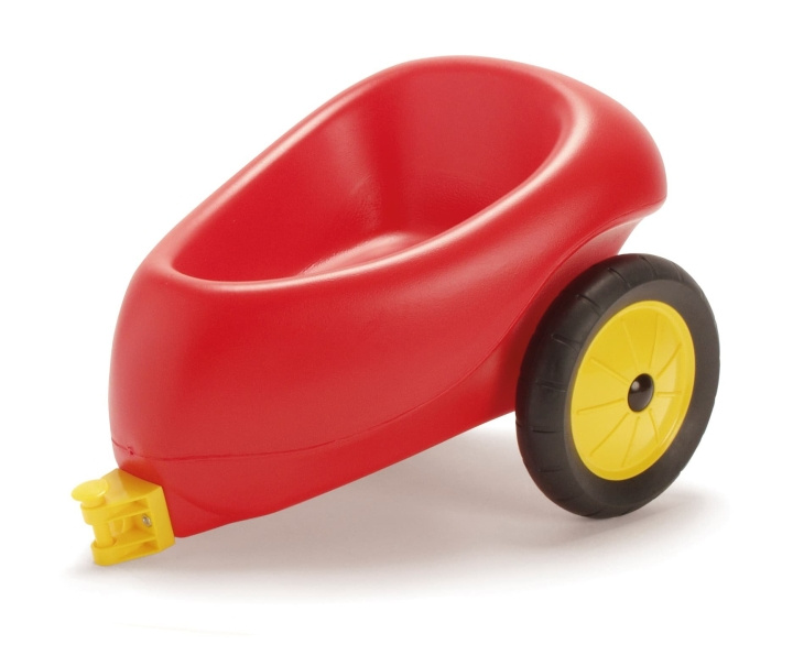 Dantoy Trailer with rubberwheels - Red (3336) in the group TOYS, KIDS & BABY PRODUCTS / Toys / Walking cars at TP E-commerce Nordic AB (C88967)