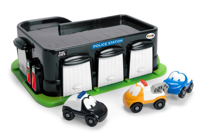 Dantoy Garage - Police Station (7522) in the group TOYS, KIDS & BABY PRODUCTS / Toys / Toy cars at TP E-commerce Nordic AB (C88969)