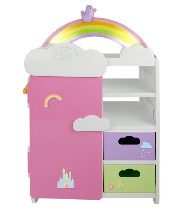 BABY Born Rainbow Wardrobe (836040) in the group TOYS, KIDS & BABY PRODUCTS / Toys / Docks & Accessories at TP E-commerce Nordic AB (C88993)